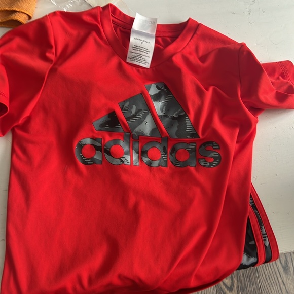 Adidas Boys Action Camo Tee & Shorts 2 Pc. Set | Boy 7yo - Picture 2 of 4